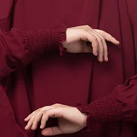 2 Piece Jilbab Abaya, Khimar Abaya, Knee Length Jilbab