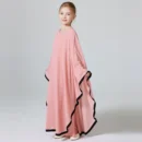 Kids Cape Abaya - styling and drape detail