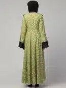 Maxi Abaya Dress with Pearl handwork