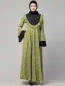 Maxi Abaya Dress with Pearl handwork