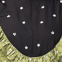Pearl Handwork Abaya - back view