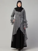 Asymmetrical Long Maxi Abaya Dress Made