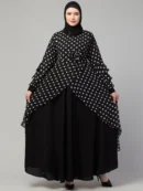 Asymmetrical Long Maxi Abaya Dress