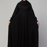 Umbrella Abaya - side drape