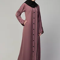 A Line Abaya - styling and drape detail