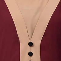 Maxi Abaya Dress - back view