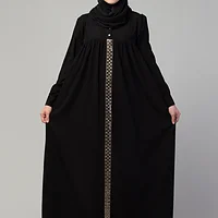 Umbrella Burqa - full length front view