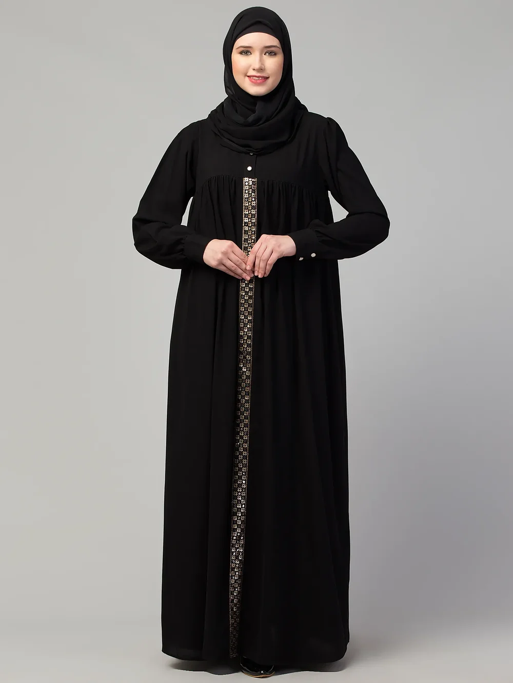 Umbrella Burqa side drape