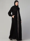 Umbrella Abaya Burqa Dress with Lace Work