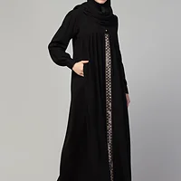 Umbrella Burqa - styling and drape detail