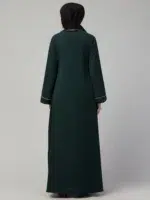 A-Line Abaya Dress With Embroidery Work