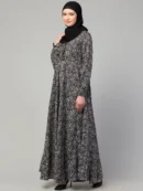 Printed Long Maxi Abaya