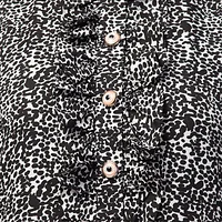 Printed Abaya - back view