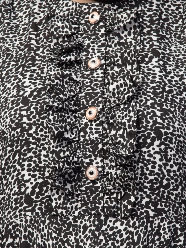 Printed Long Maxi Abaya   Image 5