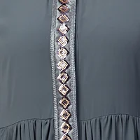 Lace Abaya Dress - back view