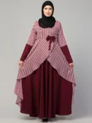 Asymmetrical Long Maxi Dress Abaya