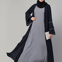 Shrug Abaya - side drape