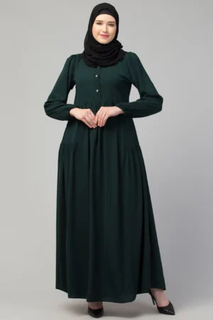 Box Design Umbrella Abaya