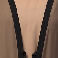Abaya with Shrug - back view