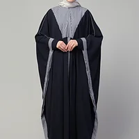 Striped Kaftan - side drape