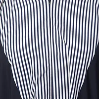 Striped Kaftan - back view
