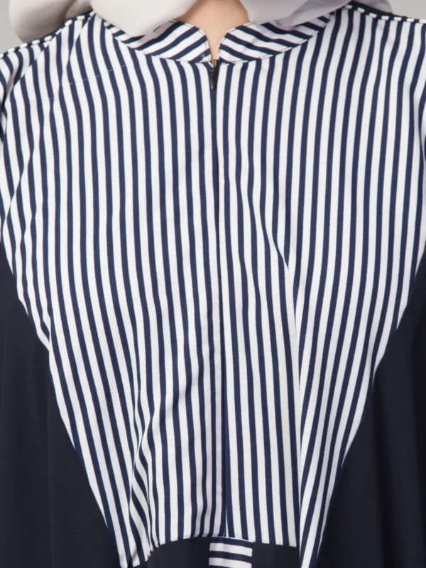 Striped Elegant Kaftan in Dual Color