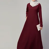 Inner Abaya with Pockets - sleeve and cuff detail