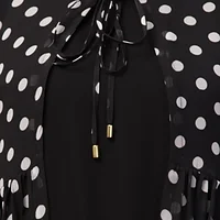 Dual Layer Shrug Abaya - back view
