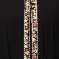 Abaya with Cape - back view