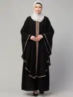 Inner Abaya with Cape with Lace Work