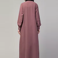 A-line Inner Abaya with Cuff Sleeves